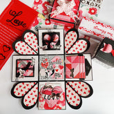 Butterfly Explosion Box | Single Layer Red Love